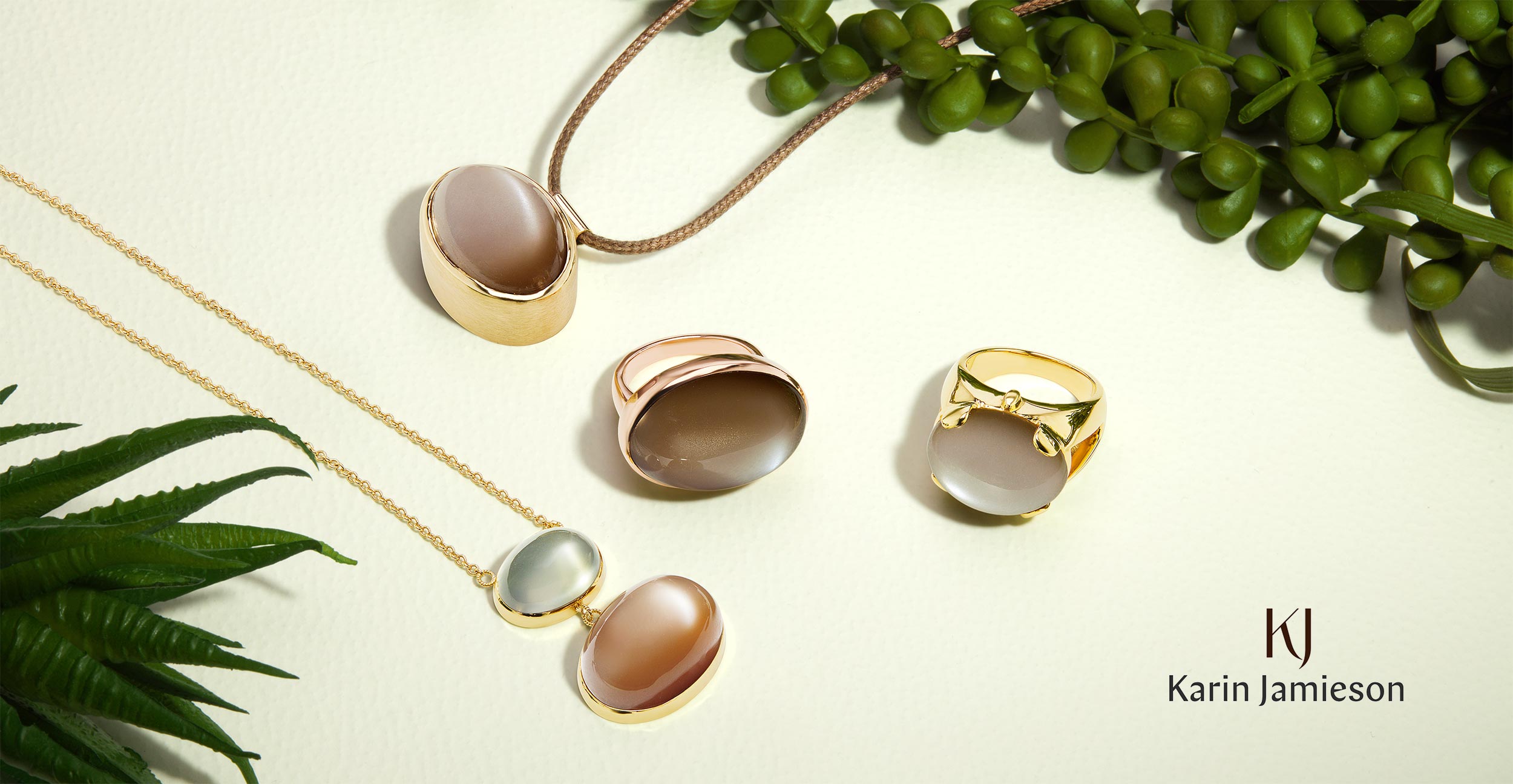New York commercial jewelry photographer, still life photography Karin Jamieson necklace ring group